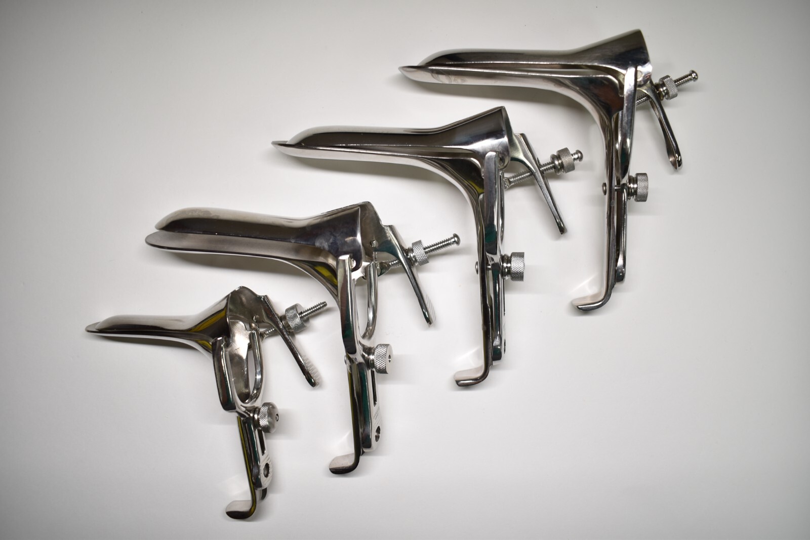 Vaginal Speculum 4 PCS OB/GYN Pelvic Examination Surgical Stainless Instruments
