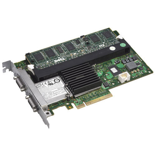 Dell PERC 6/E PCI-E 8-Port External SAS RAID Controller w/ 512MB Cache & BBU