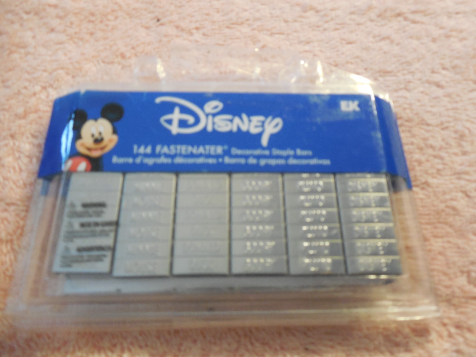EK Success Fastenater Decorative Staple Bars Disney