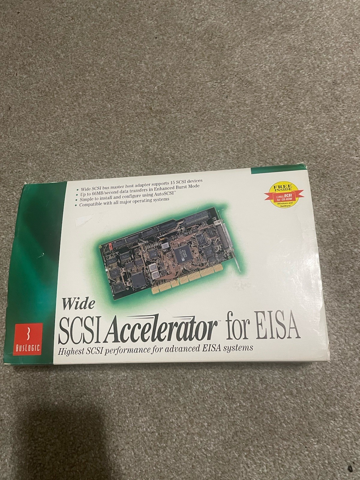 BUSLOGIC KT-757C WIDE SCSI ACCELERATOR FOR EISA KIT BT-757C Untested