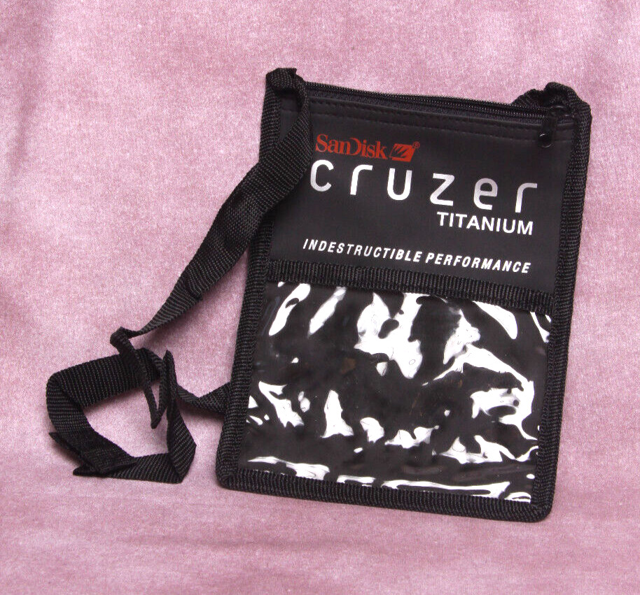Sandisk "Cruzer" Accessory Shoulder Bag-4 Storage Slots