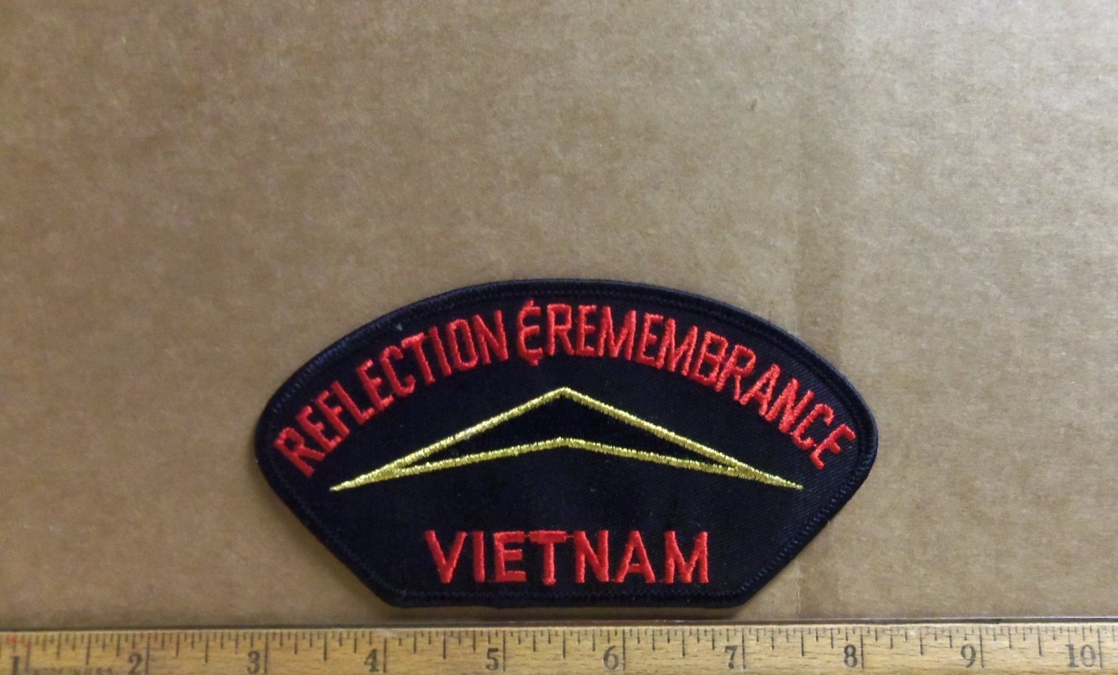 "Reflection & Remembrance Vietnam" Embroidered Patch