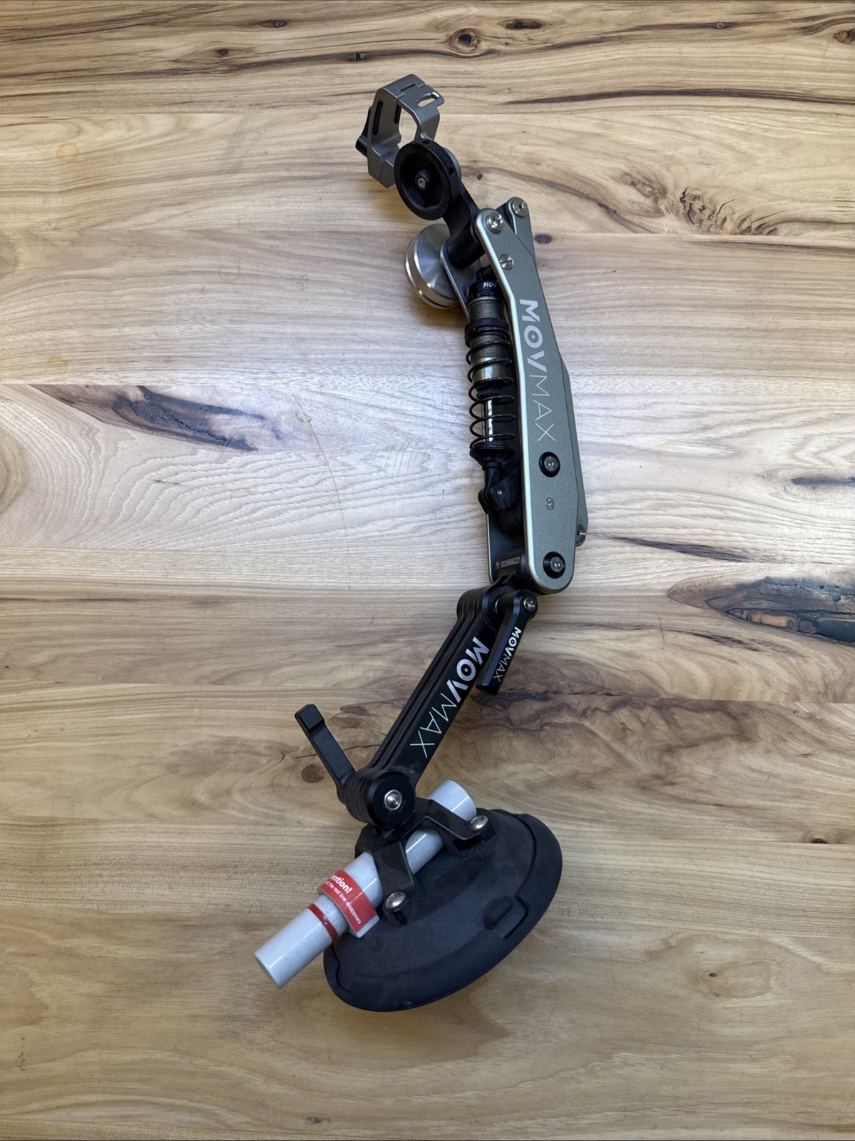 MOVMAX Camera Stabilizer Support Arm w/ Suction Cup Mount Base for Camera