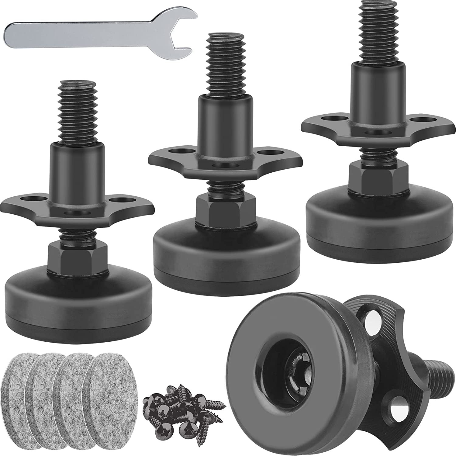 Adjustable Leveling Feet Furniture Levelers Table Feet Heavy Duty Leg Levelers f
