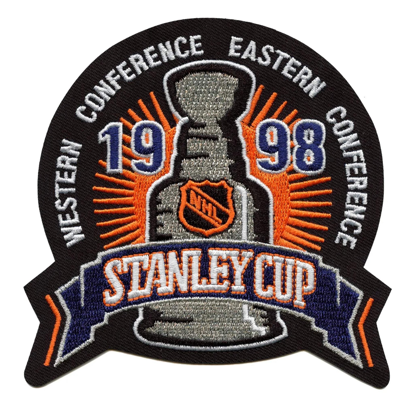 1998 NHL Stanley Cup Final Jersey Patch Detroit Red Wings Washington Capitols
