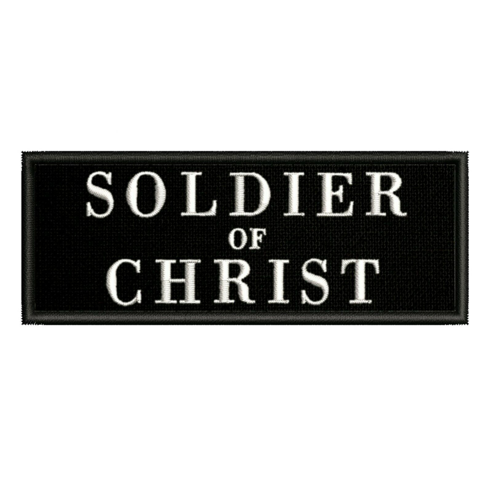 Knights Templar Cross Shield Embroidered Hook & Loop Tactical Morale Patch Jesus