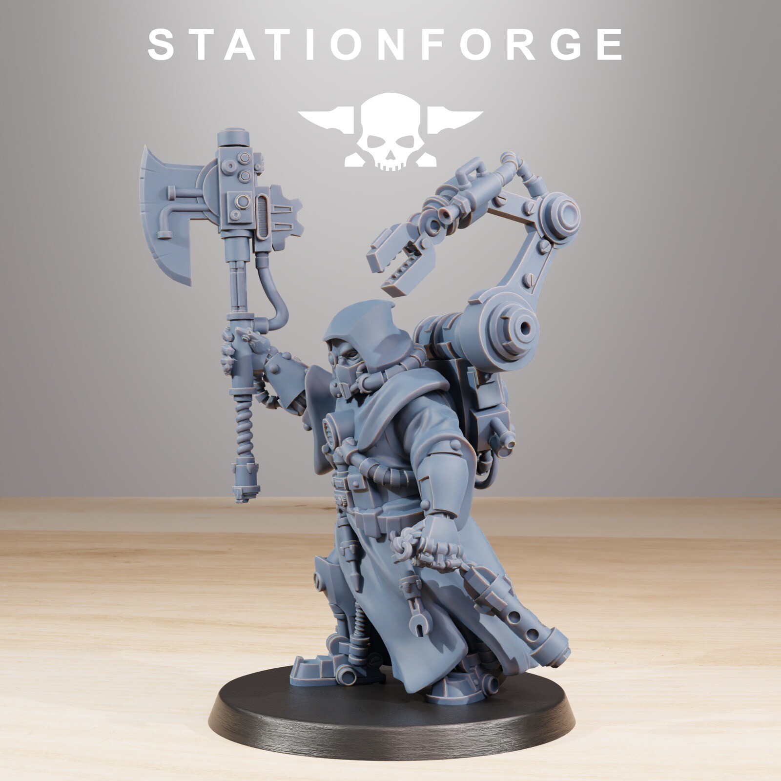Scavengers Commander, Tech Adept, Mech Division, Station Forge
