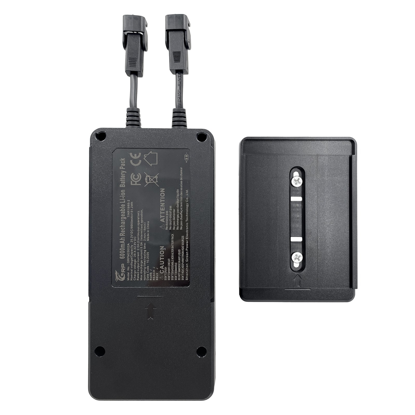 Recliner GreenPower 6000mAh Wireless Rechargeable Battery Pack Power Supply Kits
