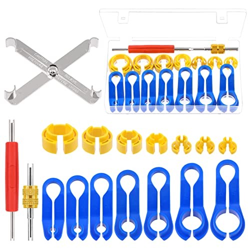 17pcs Fuel Line Disconnect Removal Tool Kit Including 1pc Fuel Filter Tool,