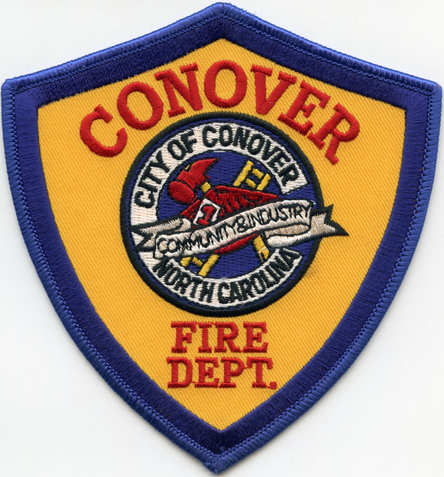 CONOVER NORTH CAROLINA FIRE PATCH