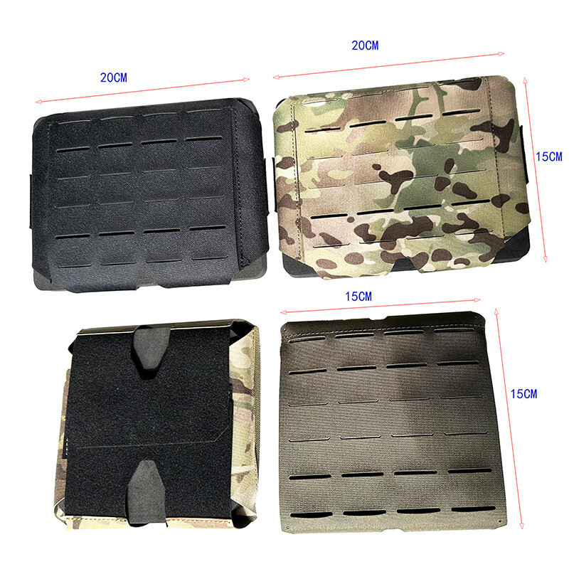 1 Pair Tactical Ves.t Molle Side Plate Pouch Set JPC FCPC FCSK Side Panel Bag