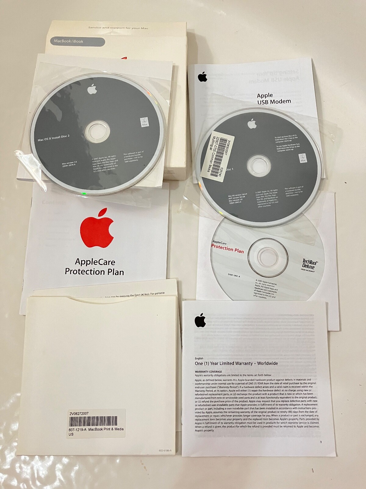 AppleCare Protection Plan MACBOOK/ IBOOK MA519LL/A Open Box Never Used