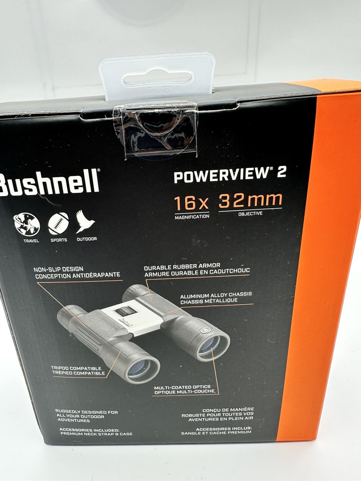 Bushnell PWV1632 PowerView 2 16x 32mm Roof Prism Binoculars Brand New Sealed