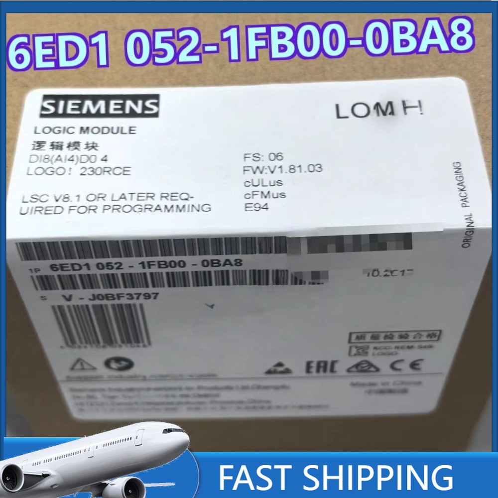 6ED1 052-1FB00-0BA8 1PCS New Original For Siemens Fast Ship 6ED1 052-1FB00-0BA8