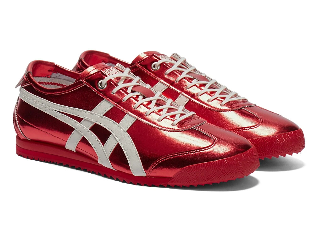 Onitsuka Tiger MEXICO 66 SD METALLIC SERIES 1183C468 701 CLASSIC RED/CREAM