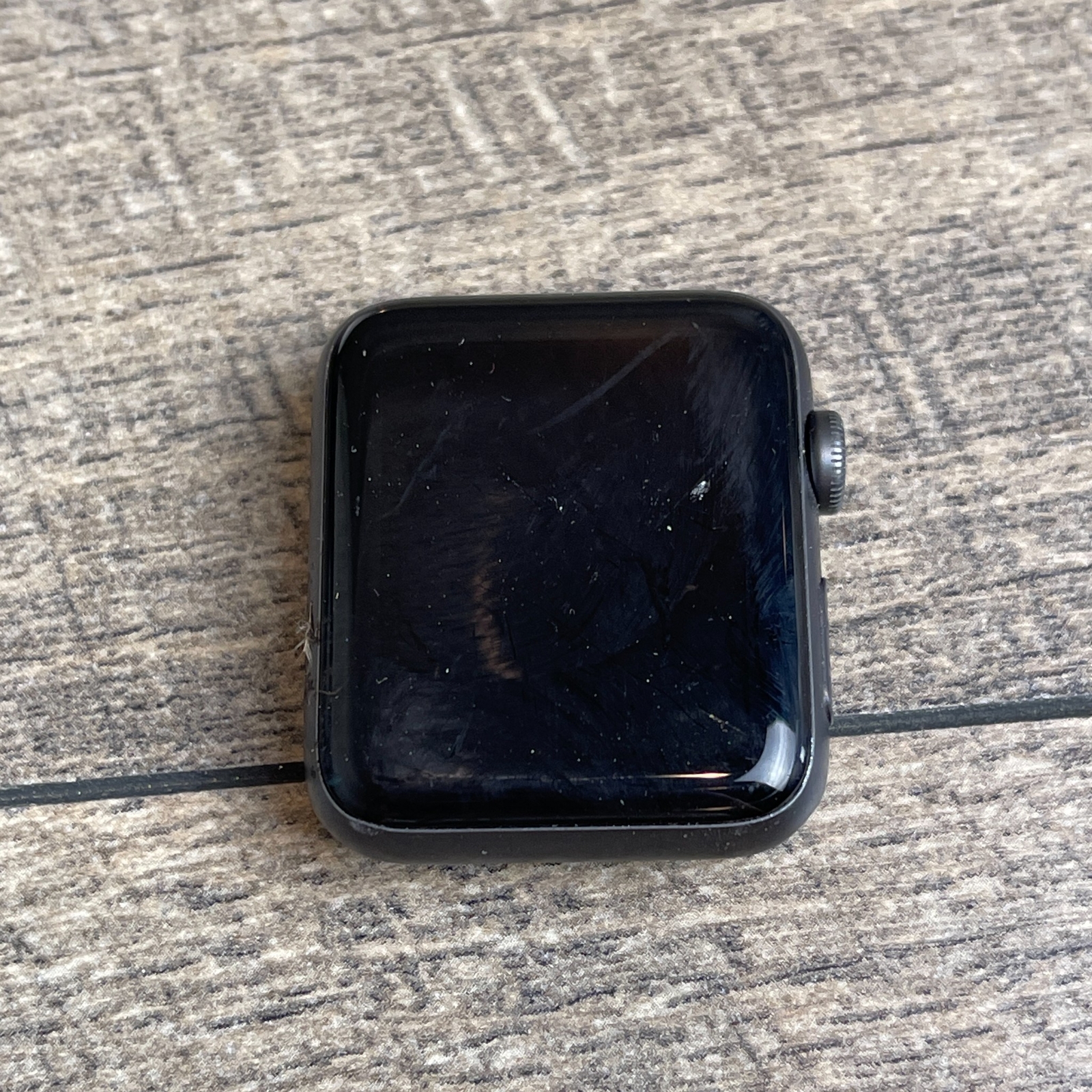 Apple Watch Series 3 GPS Smartwatch Only Black 42mm Touchscreen Aluminum Case