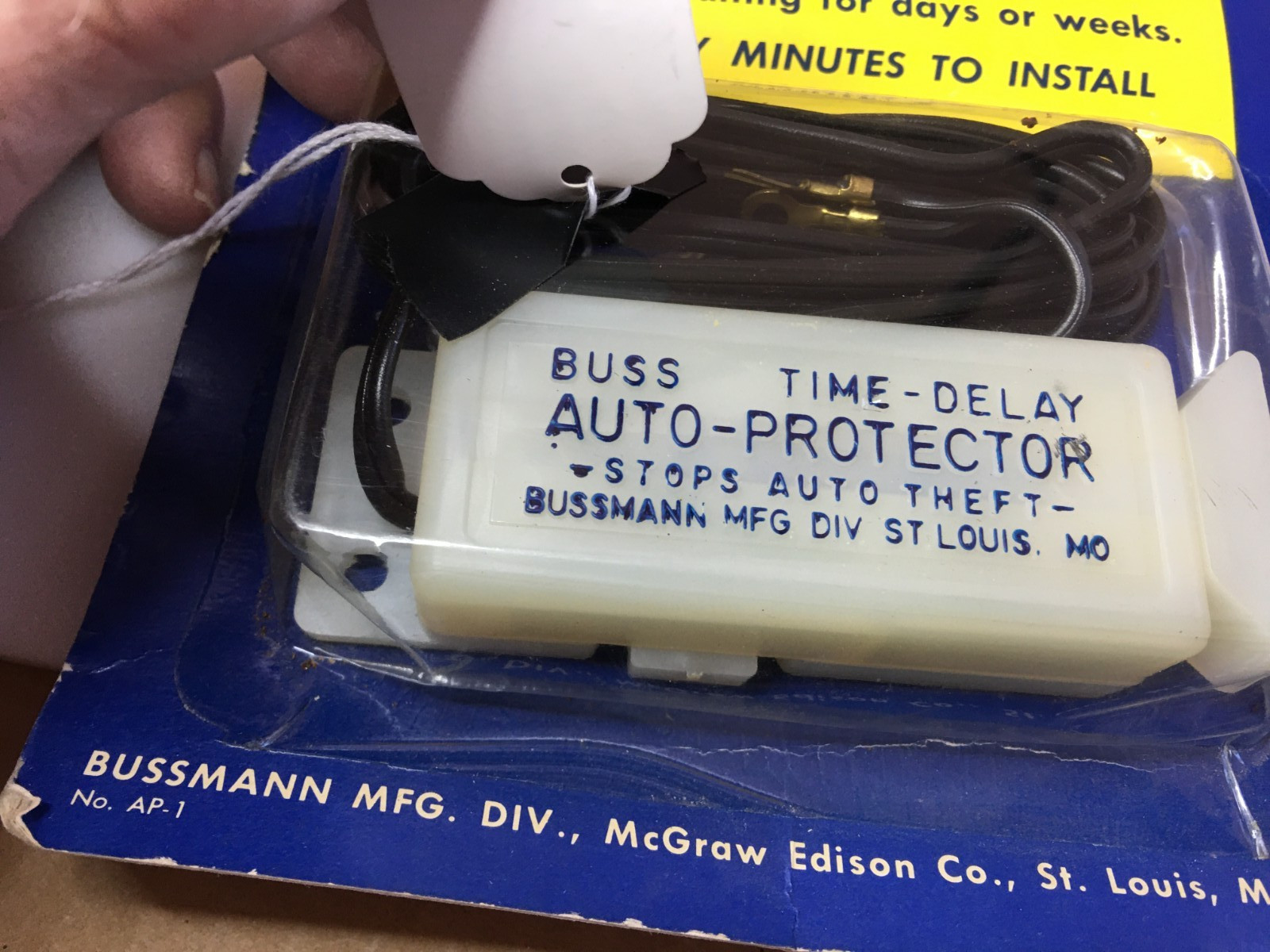 Buss Time-Delay Auto Protector NOS