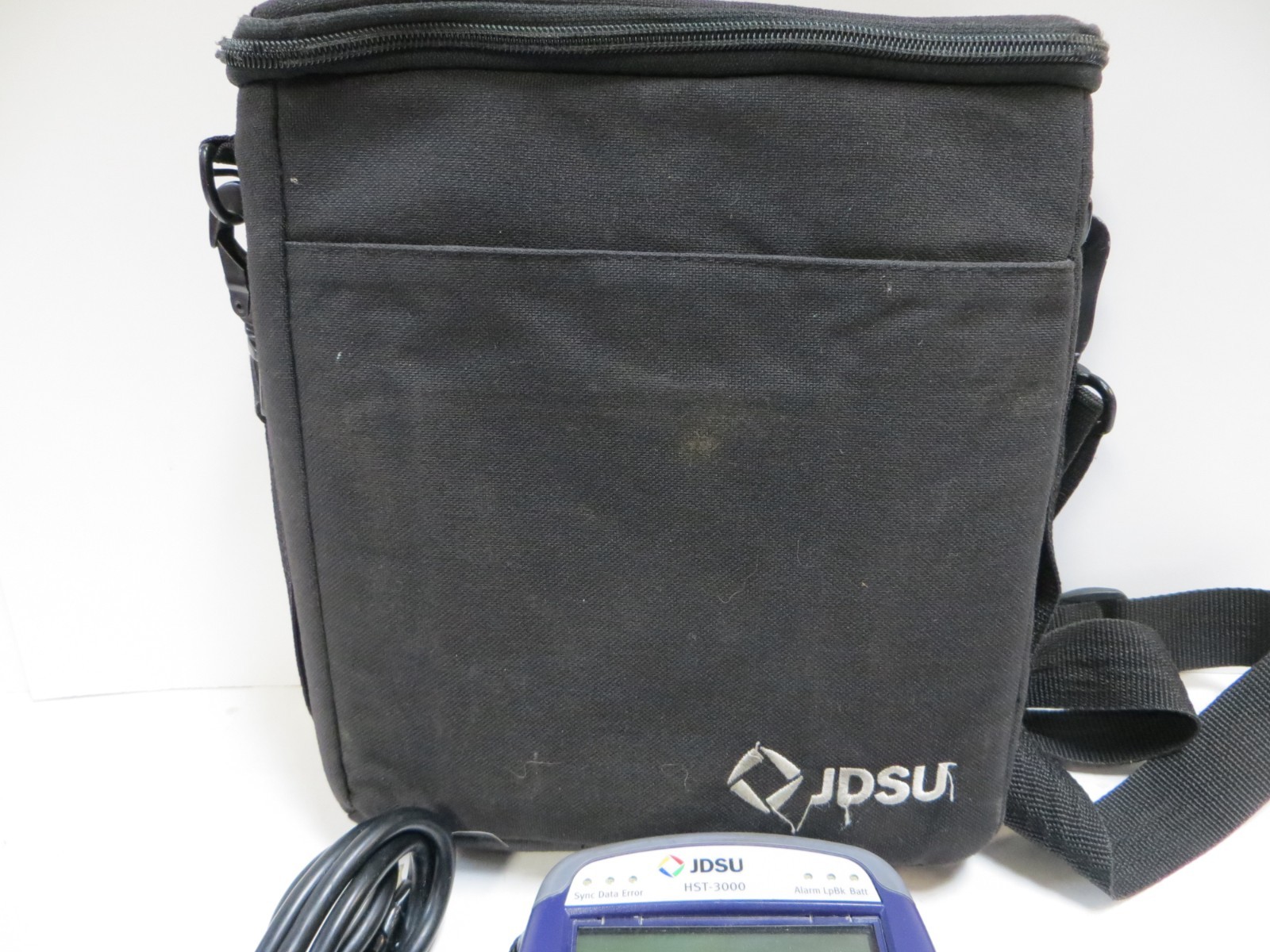 JDSU HST-3000 Handheld Services Tester + Ethernet T1/T3 SIM work great