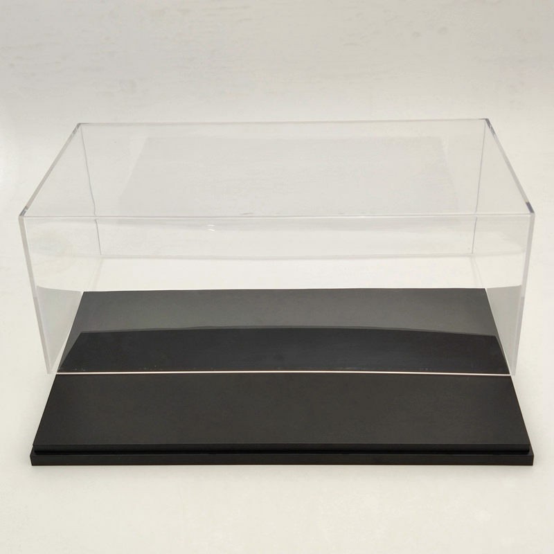 Display Boxes Acrylic Case Transparent Dustproof Gift 1:18 Scale Model Car 34cm