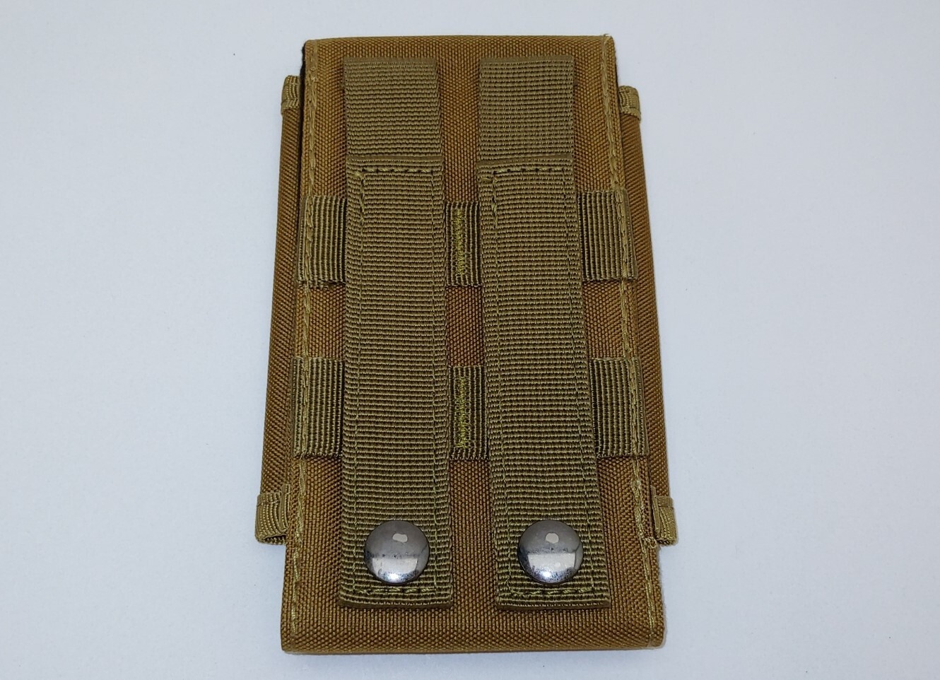 Khaki Molle Phone Pouch Holder Cell Pocket Case Military Style For Belt or Bag