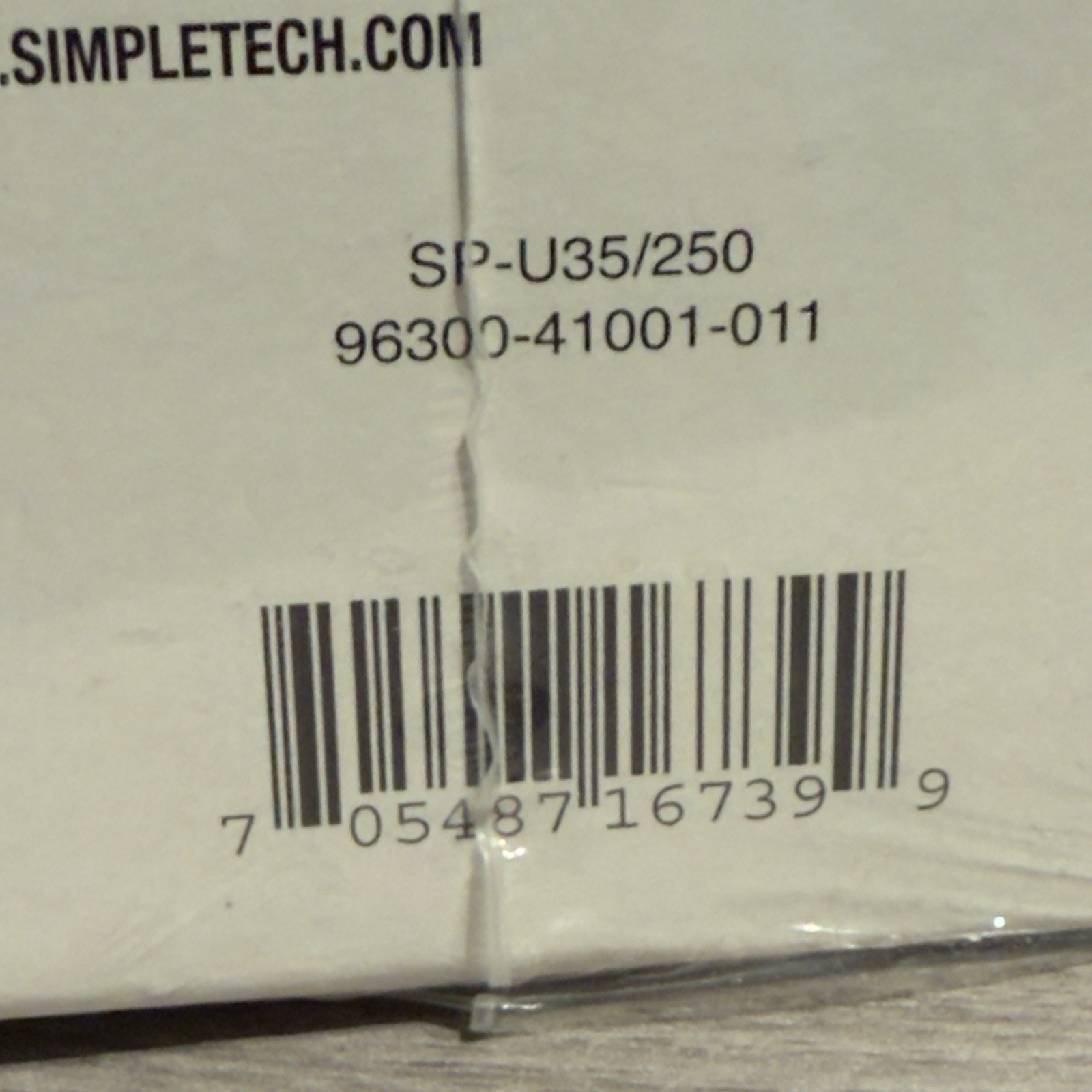 NEW SimpleTech SimpleDrive External Hard Drive 250GB Hi-Speed USB 2.0