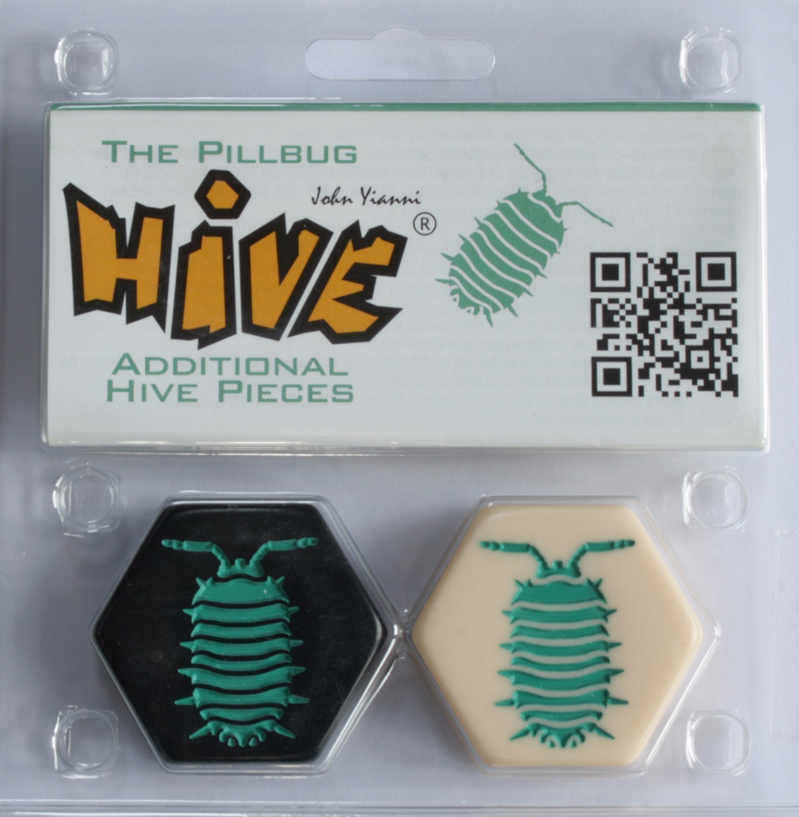 Hive Standard Size The Pillbug Expansion Adds 2 Pieces Gen 42 Tile Game TCI 015