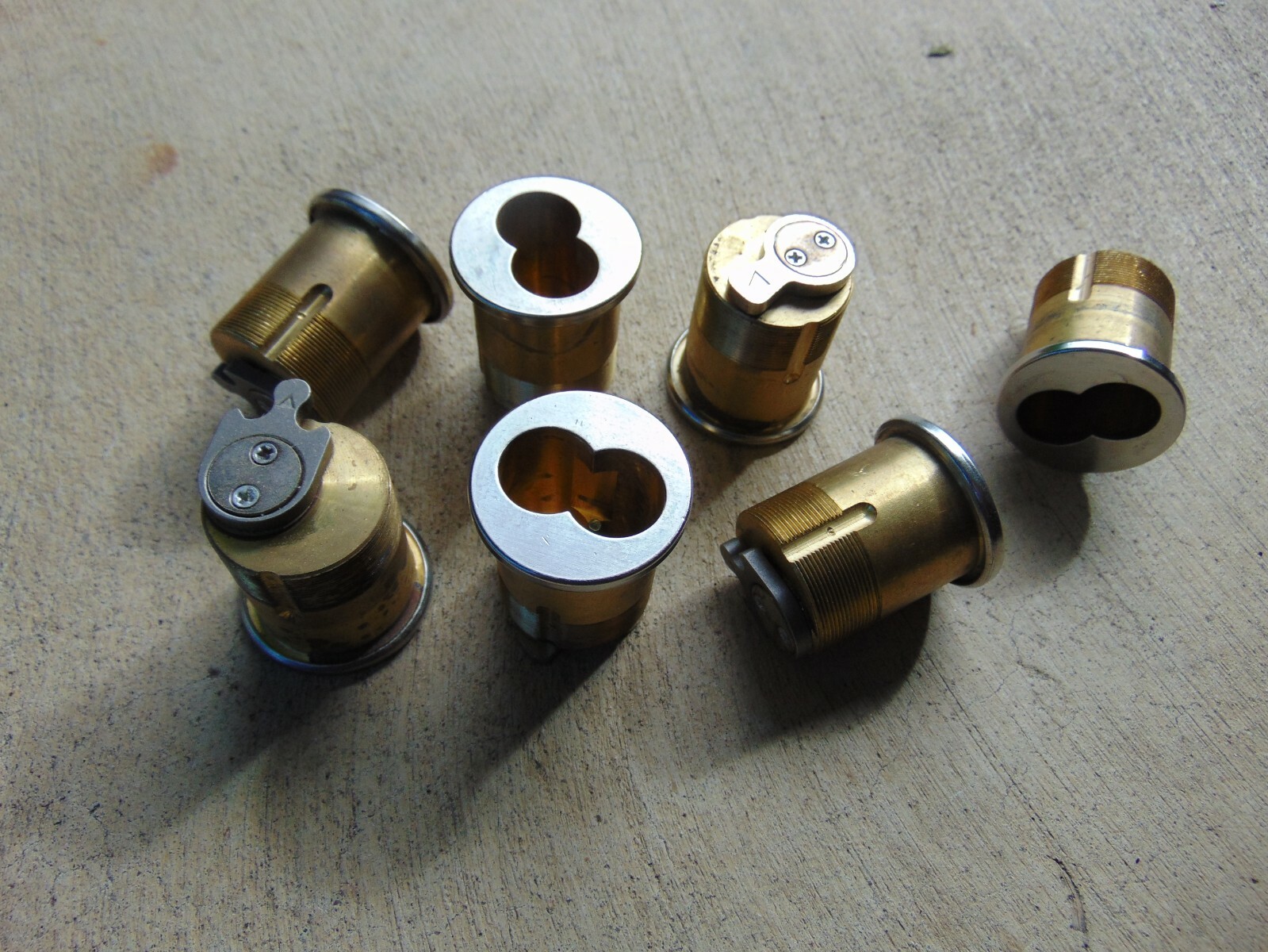 7- CORBIN RUSSWIN IC MORTISE CORES 7 PIN LOCK LOCKSMITH