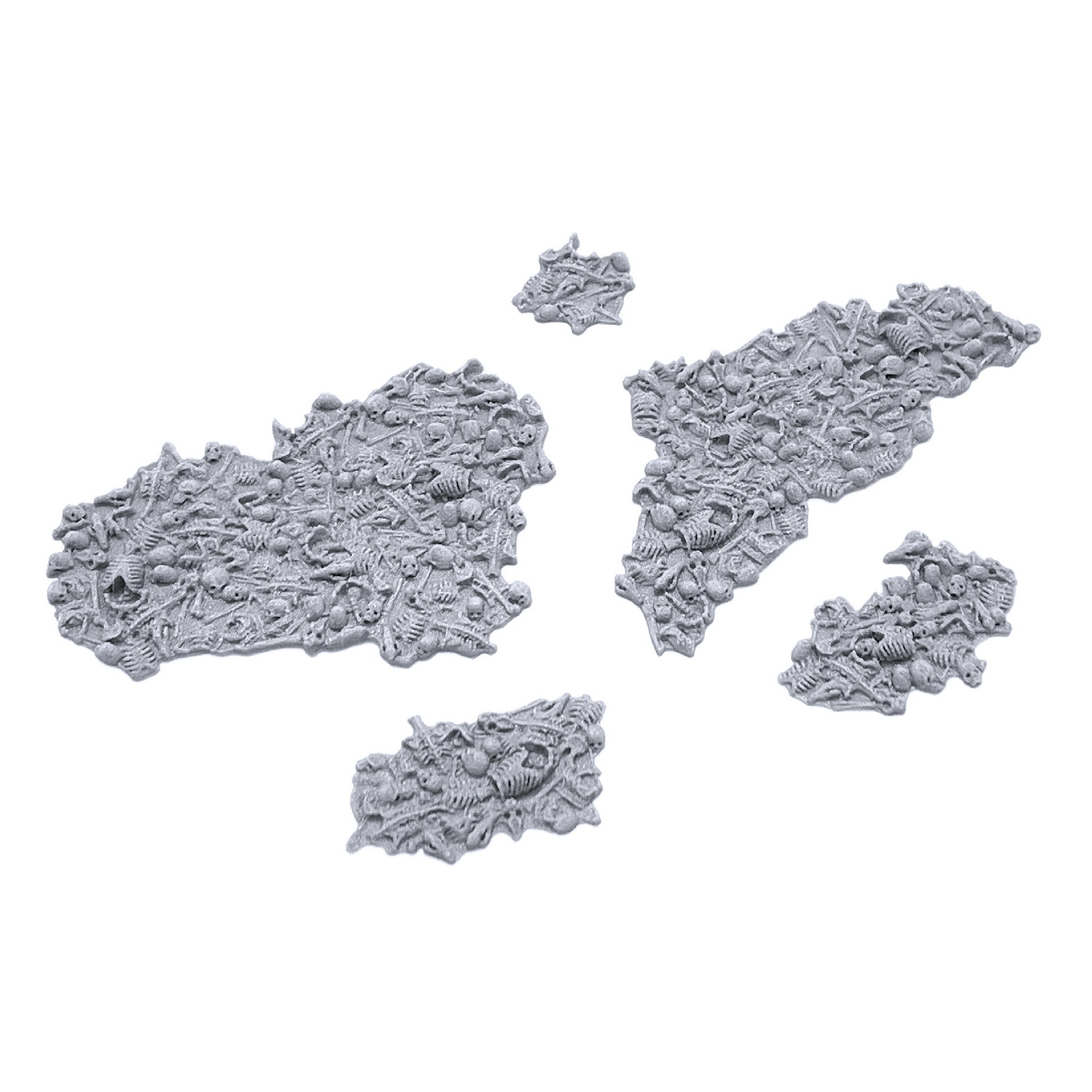 Bone Piles by Printable Scenery, 3D Printed Tabletop RPG Scenery