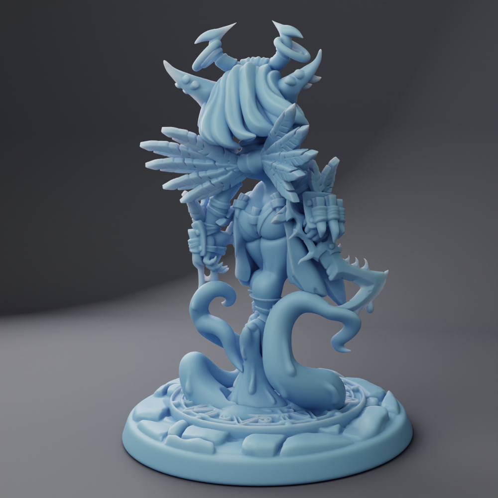 Magglubiyette, Goblin Blood-Goddess Fantasy Miniature DnD Tabletop RPGs