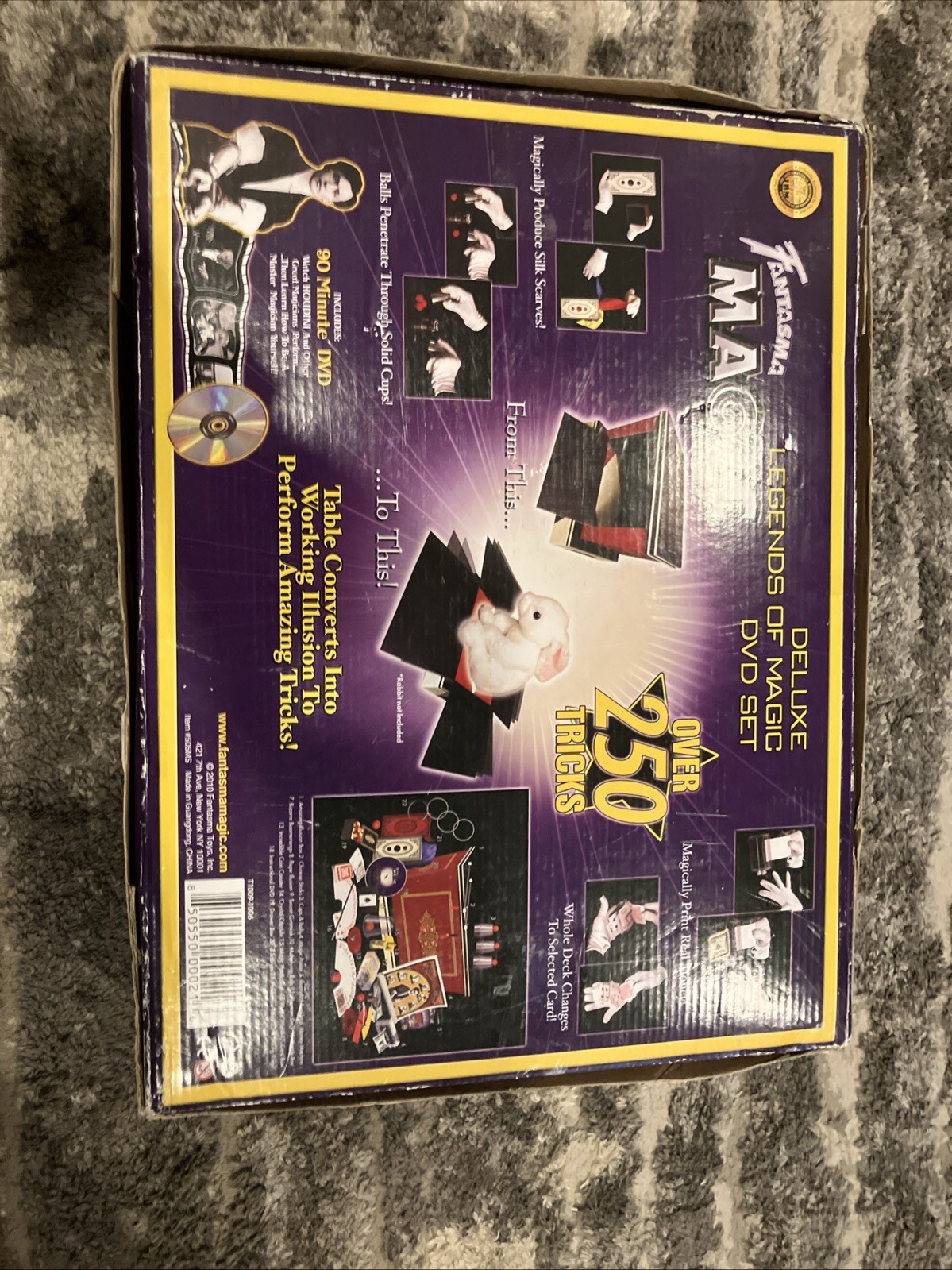 Fantasma Deluxe Collectible Houdini Legends of Magic 2010 Set 250 Tricks Read