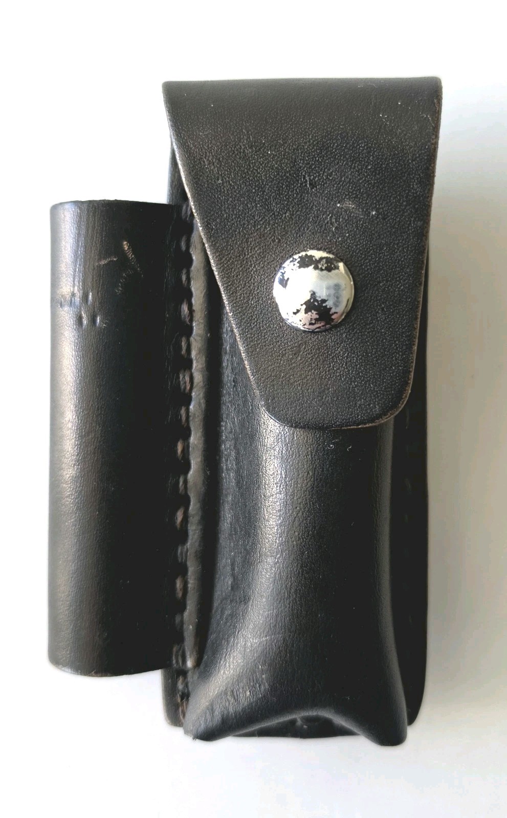 Maglite  Double Leather Holster for Mini Maglite Flashlight & Folding Knife,