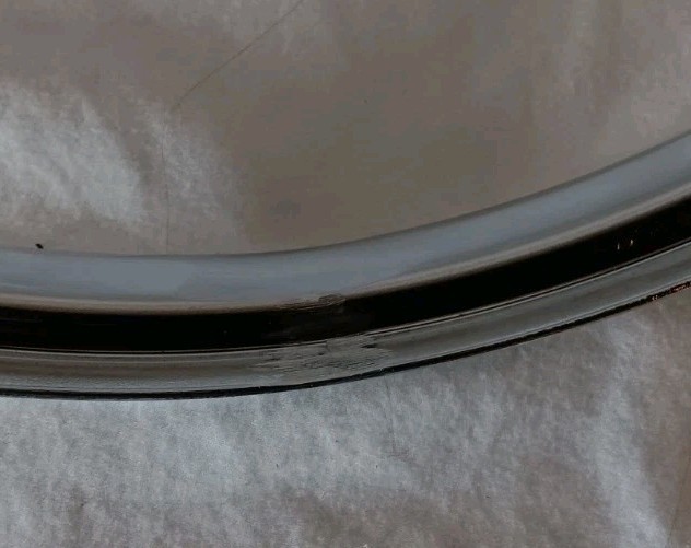 Chrome Triple-Flanged Drum Hoop 12" 6-Hole