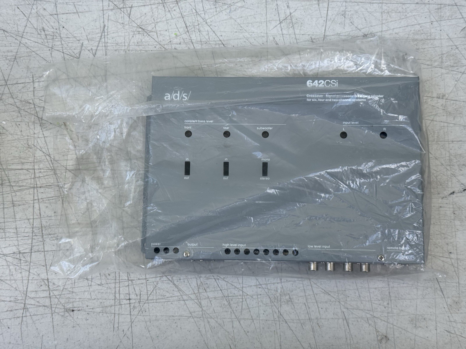 a/d/s/ 642CSi 6 Channel Crossover New No Box