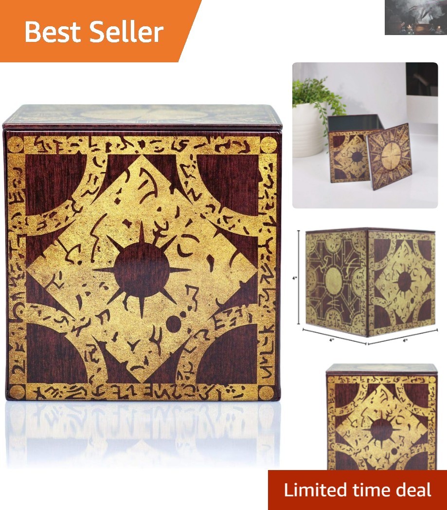 Official Hellraiser Lament Configuration 4-Inch Storage Box - Unique Gift Idea