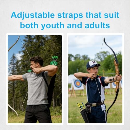 Adjustable Back Hip Quiver for Archery & Arrows - Adjustable