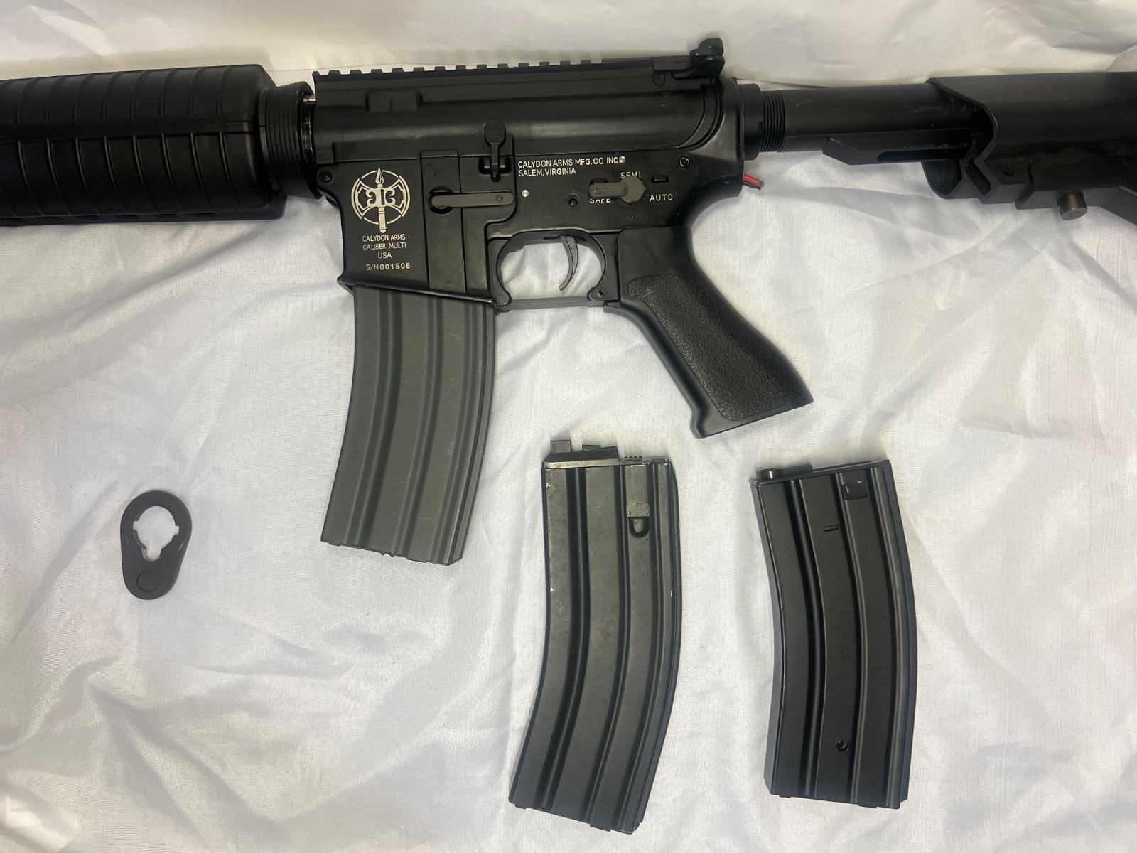 Deepfire Calydon Arms Metal M4 AEG Boneyard extra mqgazines