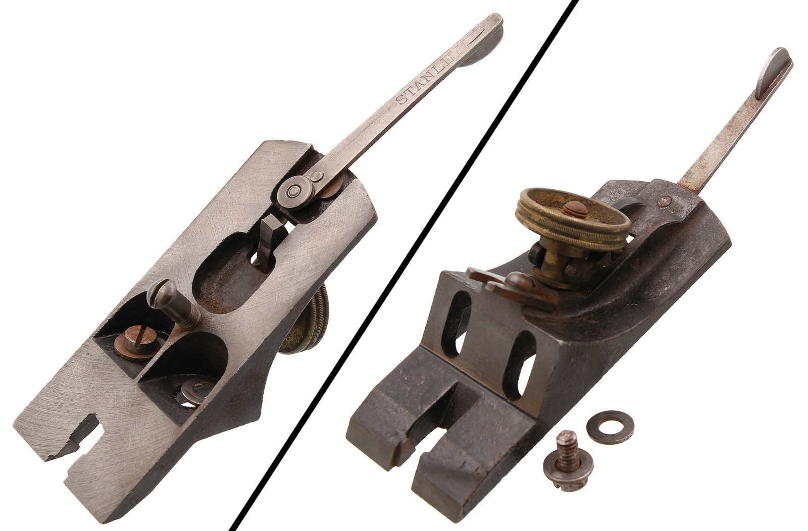 Stanley Frog Mechanism & Screws- No. 4 or 4 C Plane - Type 13 - mjdtoolparts