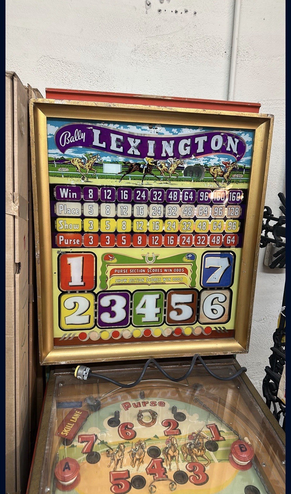 1948 Bally "Lexington" One-Ball Horse Race