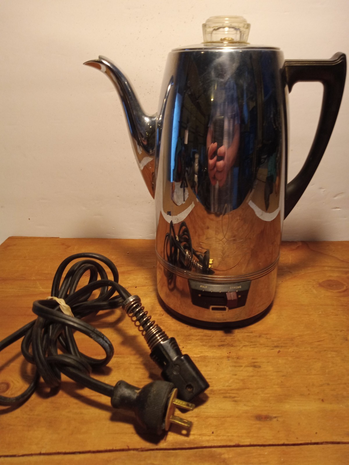 Vintage Universal Coffeematic EA-4428 Coffee Percolator Made in USA TESTED WORKS