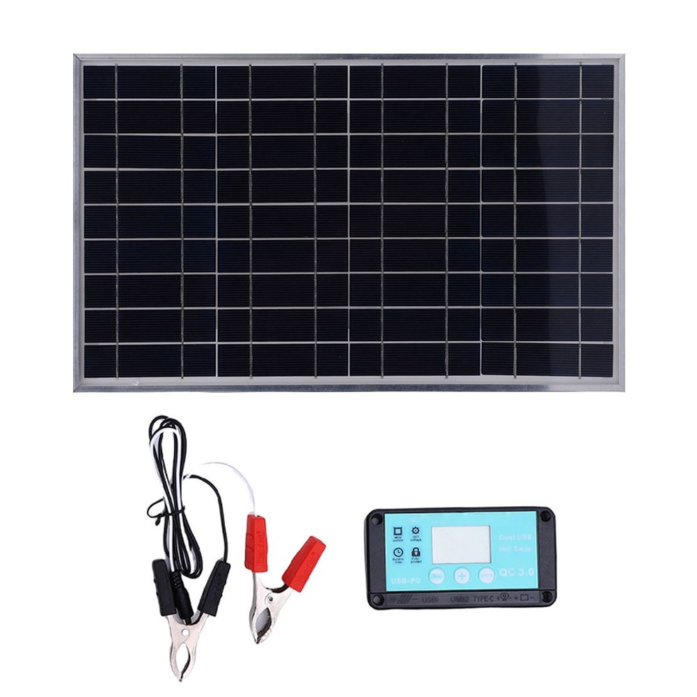 100W Solar Panel Kit,Panels Module 100w With Controller Solar Panel Kit New
