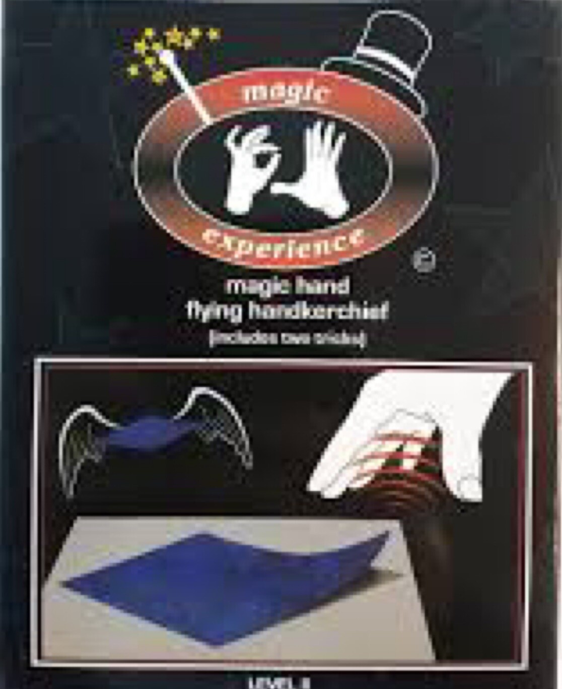 Flying Hanky Dancing Handkerchief Is New In Box Professional Magic Complete