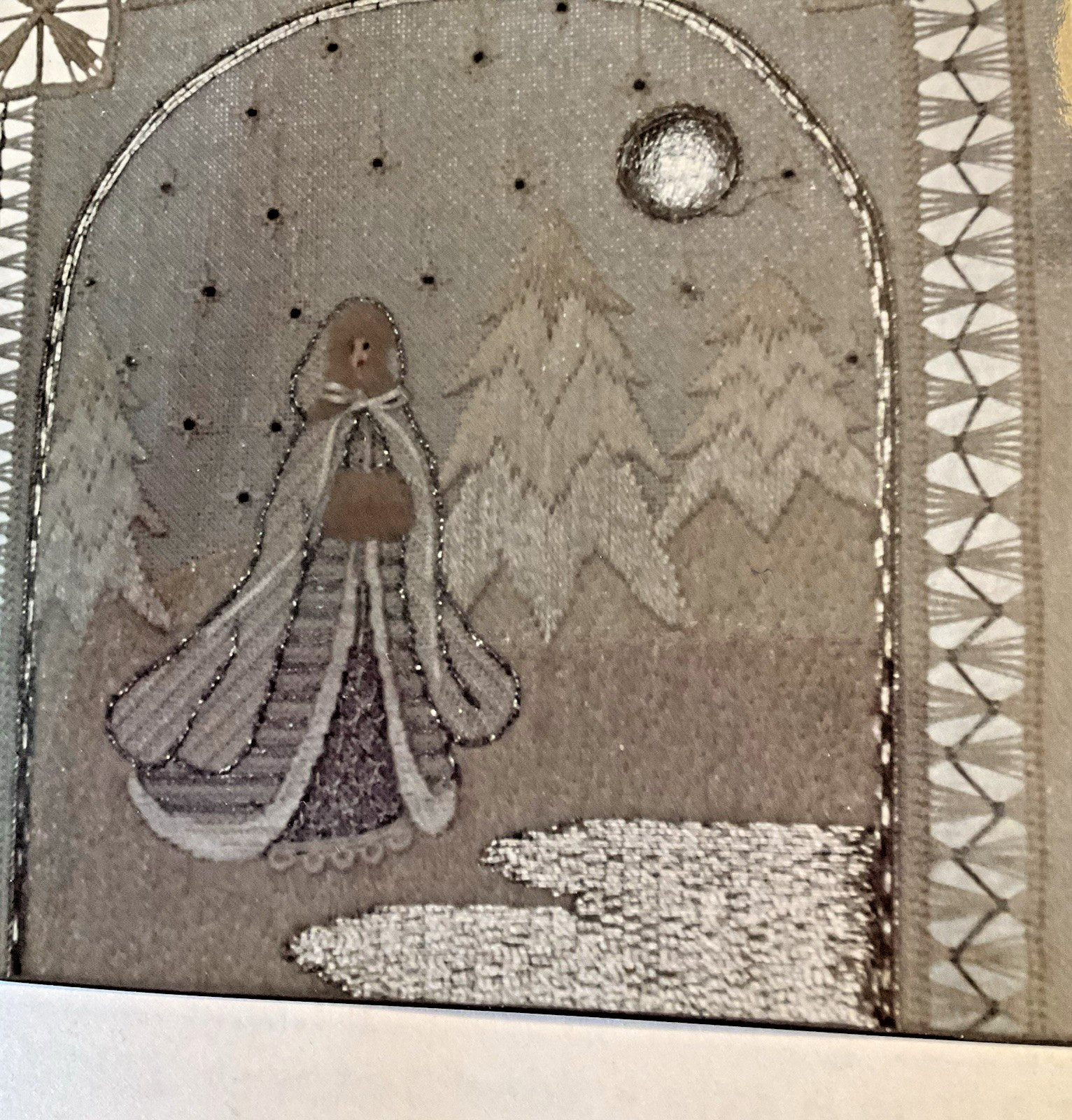 Cyndi Parker Needlepoint Chart Zhivago's Lady Designed for 23 Ct Intermediate