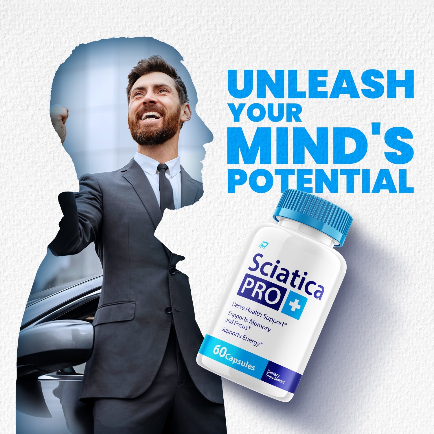 (3 Pack) Sciatica Pro Plus Supplement Capsules – Sciatica Pro+ All Natural Memo
