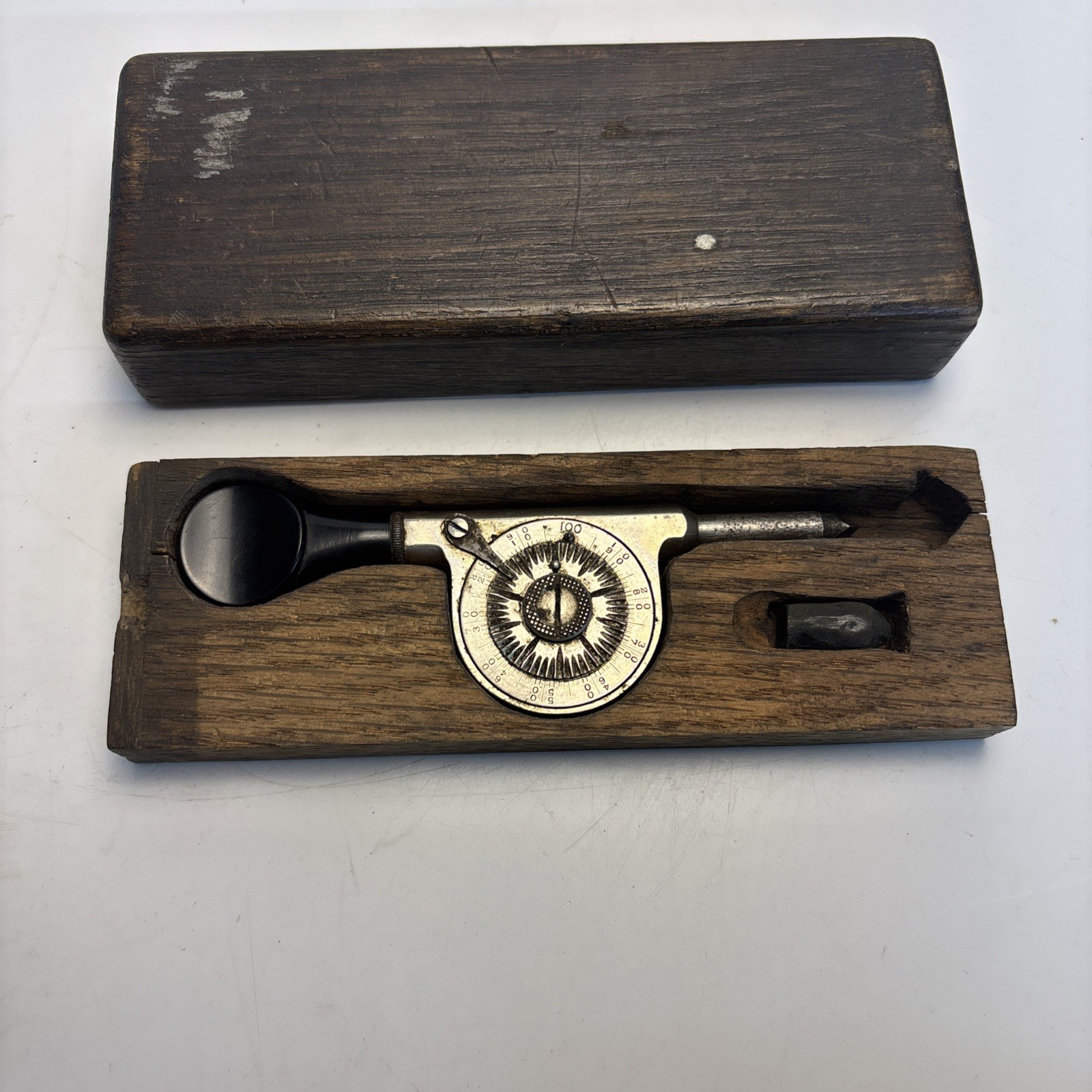 Starrett No 107 Registering Speed Indicator Tachometer USA