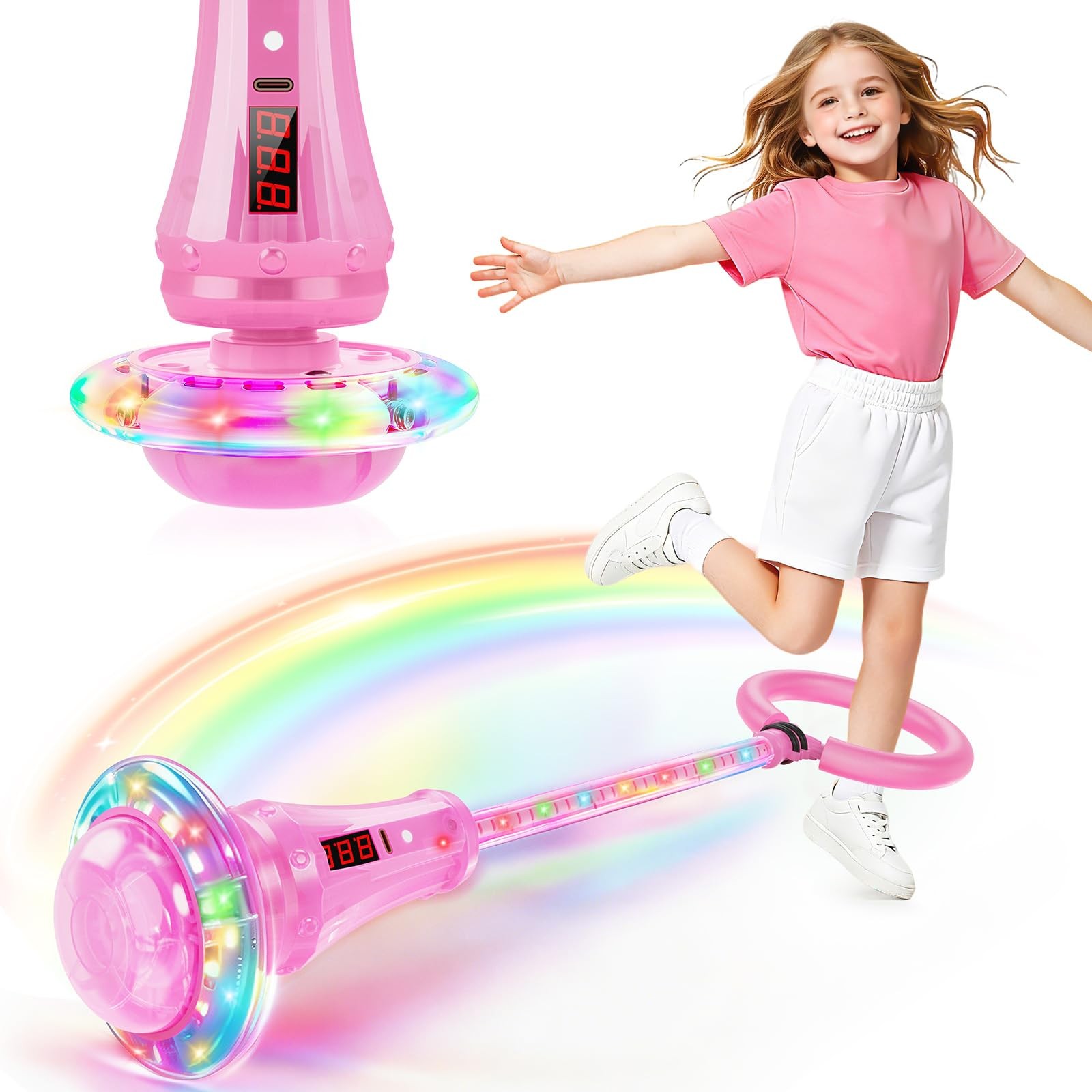 Skip It Toys for Girls Kids Games - Gifts for 6 7 8 9 10 Year Old Girl