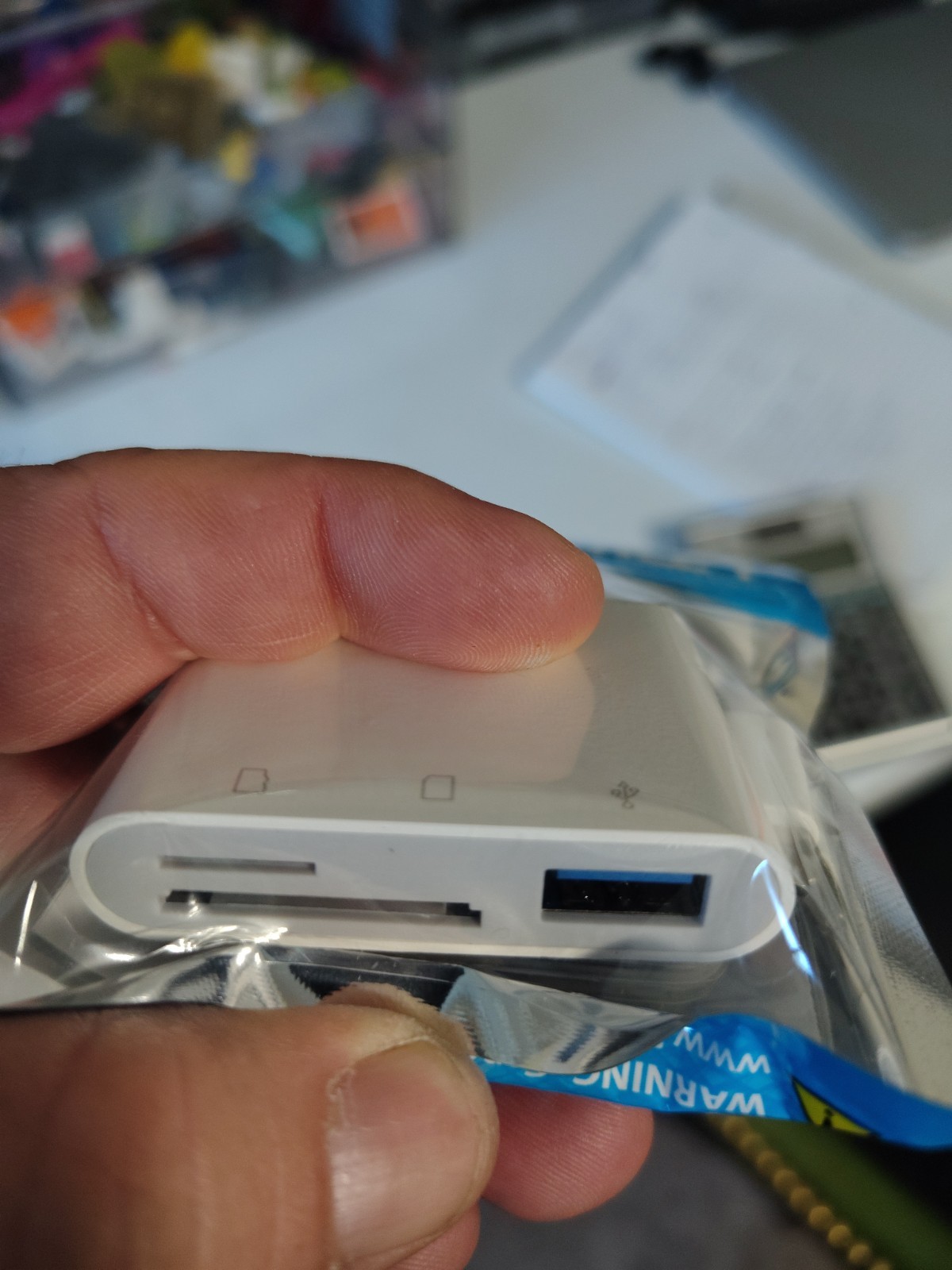 Micro Center USB C SD Card Reader New Sealed