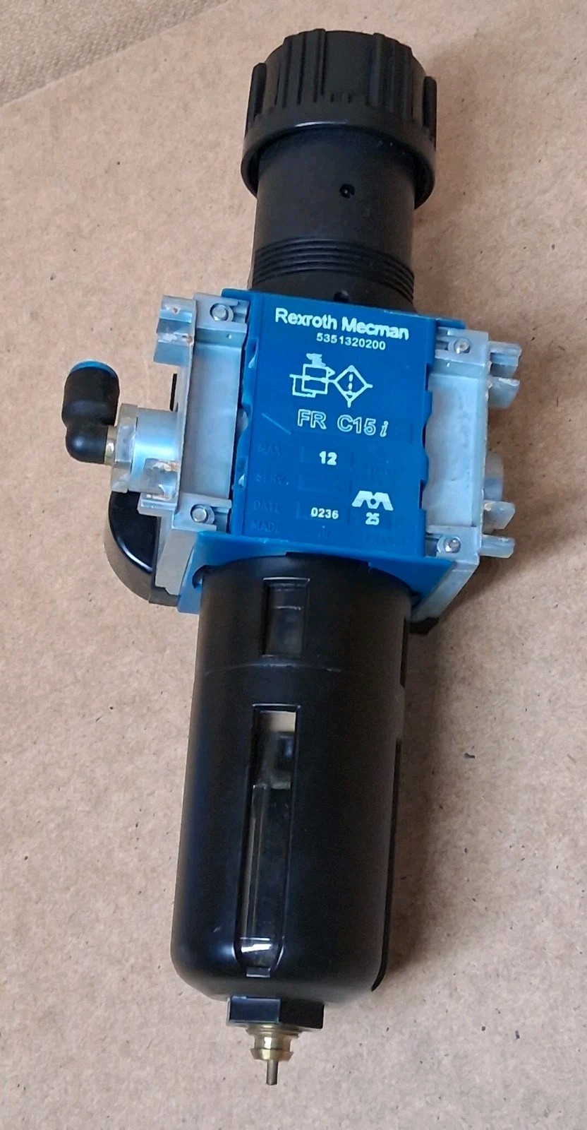 Rexroth Mecman 5351320200 FR C15 Filter Regulator