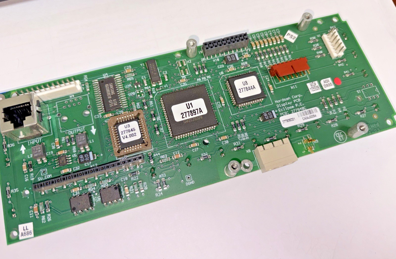 Nordson 277840C Eclipse PC Display Board