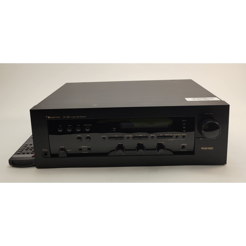 Nakamichi AV-300 Stereo Receiver - Black - Tested