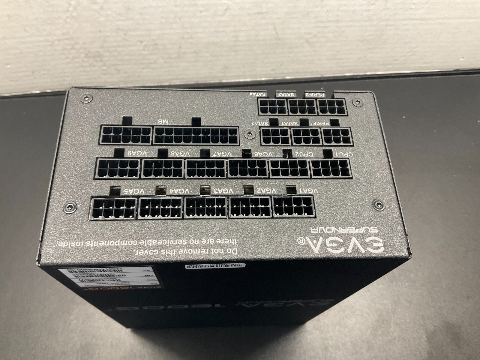 EVGA SuperNOVA 1600 G2 1600W 120-G2-1600-X1 Power Supply – Working